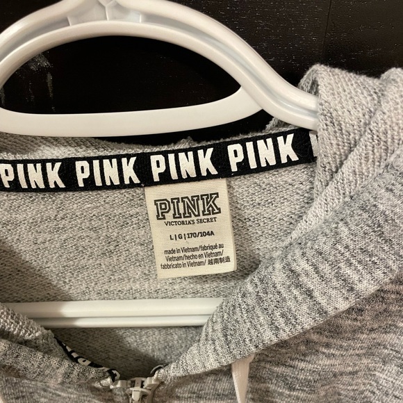 Victoria secret Pink zip up sweater. - Picture 4 of 4